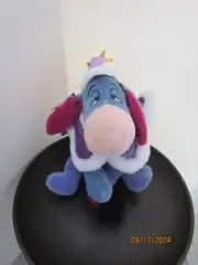 Disney Beanie Tinsel Eeyore UK Exclusive New with Tags Christmas 8"