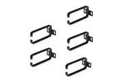 StarTech 5-Pack 1U Cable Management D-Ring Hooks