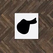 Saddle Custom Vinyl Decal