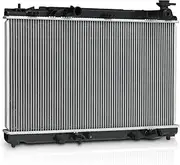 M-AUTO Aluminum Factory Style Radiator Replacement for 2010 2011 Toyota Camry 2.5L Manual Transmission without Transmission Oil Cooler DPI 13160