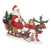 Dept 56 Possible Dreams Santa Christmas Traditions Through The Woods 6010217