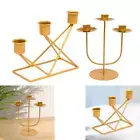 Pillar Candle Holders Retro Ornament for Pillar Candles Festival Living Room