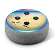 Vinyl Decal Skin for Amazon Echo Dot 3rd Gen - Starfish on the Sand Beach Sunset