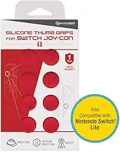 Hyperkin Joy-Con Silicone Thumb Grips - Neo Red (8-Pack) for NintendoSwitch