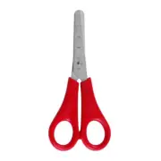 Celco School Scissors Stainless Steel Blades Comfort Grip with Red Handle 133mm