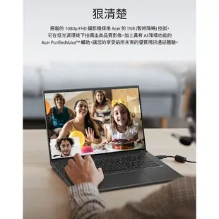 宏碁Acer SFX14-71G-74EQ 14.5吋2.8K OLED筆電 i7/16G/512SSD/RTX3050