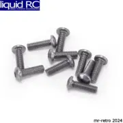 Core RC CR316 Alloy Button Head Hex Screws M3 x 10 pk10