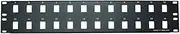 (Blank 24 Port Keystone Patch Panel) - CableWholesale Blank 24 Port Keystone Patch Panel Cable (68PB-01024)