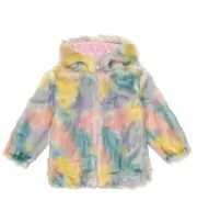 [Stella McCartney Kids] Stella McCartney Kids Faux fur jacket Y 4 multicoloured