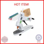 Hot Glue Gun Kit, MONVICT 40W Mini Glue Gun with Fine Tip & 30 Glue Sticks, Suct