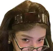 [Oxtxuzdm] Vintage Pattern Acetate Acid Headband Elegant Comfortable Hairband For Fashion Forward Women Everyday Wear