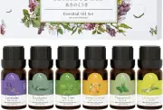 Essential Oils Set, Starter Kit Oils for Diffusers for Home, Aromatherapy