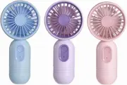 Mini ventilador portátil, paquete de 3, lindo ventilador de mano