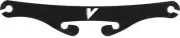 Vandoren VSBB Neck Strap Separator Bar - Black (2-pack) Bundle