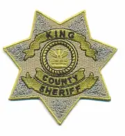 THE WALKING DEAD POLICE PATCH - WDED6