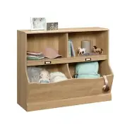 Kids Toy Bin Box Storage Shelves Organizer Wood Cubby Toddler Girls Boys Bedroom