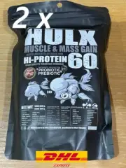 2 X HULX High Quality Goldfish Food Sinking Pellets Whey High Mixed Protein 60%