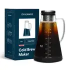 Cold Brew Iced Coffee Maker Pitcher Iced Tea Maker Spout 1.5L/ 51oz Ovalware RJ3