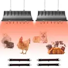 Chicken Coop Heater for Chicks,Brooder Heater with 2pcs Heat Lamp(250W and 17...