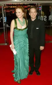 Miranda Richardson and an unidentified guest arrive at the World - 2004 Photo 1