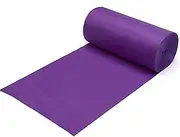 Wedding Aisle Runner Purple Wedding Aisle Runner Rug 2mm Event Carpet Polyester Runner Runway Mat, with 1 Piece Tape for Wedding Party Church Beach Prom Decoration(1x20m)