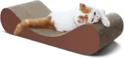 Bone Cat Scratcher Cardboard Lounge Bed, Cat Scratching Post, Durable Board Pads