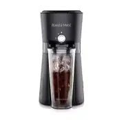NNEDSZ Digital Iced Coffee Maker w/ 10oz, Reusable Cup & Straw Included