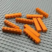 LEGO Brick - Orange - 1 x 6 - QTY x10