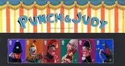 2001 Punch and Judy Stamps in Presentation Pack by Royal Mail