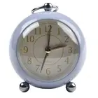 Vintage Alarm Clock with Night Light Silent and Stylish Bedroom Addition