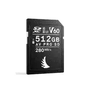 Angelbird AV PRO 512GB MKII V60 280Mbs SD Card