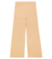 [Morley] Morley Ona knitted checked wool pants Y 8 beige