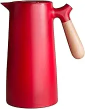Coffee Maker, Large Thermal Coffee Carafe Double Walled Glass Liner Coffee Pot Vacuum Carafes Insulation Pot(Red)