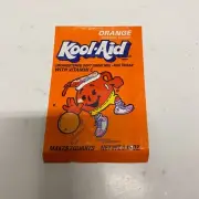 Vintage Kool Aid Orange Flavor Mix With Vitamin C