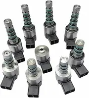 0CK DL382 9PCS/1Set Transmission Solenoid Kit Compatible For Audi Q5 A5 A6 A7 0CL 0CJ Gearbox Car Accessories