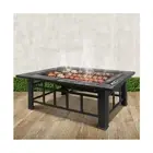 NEW Fotya Outdoor Fire Pit BBQ Table Grill Fireplace