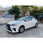 2015 豐田 TOYOTA YARIS 豪華版 僅跑8萬 IKEY 大螢幕安卓機 恆溫空調 0980558999黃'R