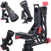 Panning Cantilever Gimbal Tripod Crane Head Arca-Swiss Clamp for Telephoto Lens