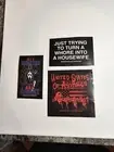 Sticker Pack Of 3 Quotes ALF All Monsters Are Humans Housewife Stickers Humar
