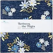 Fran Gulick Between The Pages 10" Stacker 42 10-inch Squares Layer Cake Riley Blake 10-15370-42
