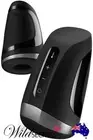 NEW Satisfyer Men Heat Vibration 5.5 inch Rechargeable Masturbator, Wild Secrets