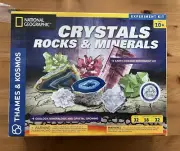 Thames & Kosmos 642112 Earth Science Crystals, Rocks, and Minerals National Geo