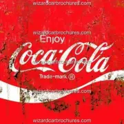 COCA COLA COKE 'RUSTY' LOOK 300mm x 300mm HEAVY STEEL GARAGE SIGN NOT TIN 243R3