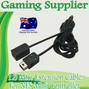 1.8m Controller Extension Cable Cord Lead For Nintendo Wii NES/SNES Classic Mini