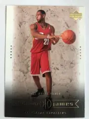 2003-04 Upper Deck LEBRON JAMES Box Set Rookie Card #16 THE MAGIC TOUCH