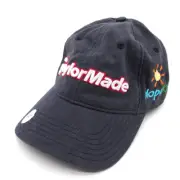 TaylorMade Golf Strapback Adjustable Blue Hat Ball Cap Hope Kids Blue 50+ SPF