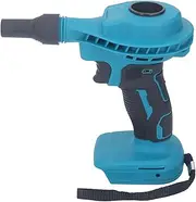 Electric Leaf Blower, Electric Air Duster Portable Air Blower with 2 Nozzles, Rechargeable Cordless Air Duster BL1830 BL1840 BL1850 BL1860 Interface, Battery Not Included