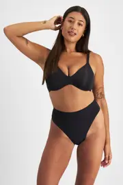 [Bonds] Bonds Women's Bases Seamless G-String in Black Size: 8 8 Black