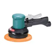 Dynabrade 58442 6" Dia. Two Hand Gear Driven Sander, Non Vacuum