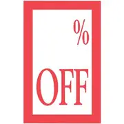QuikStik % Off Display Tickets 10 Pack